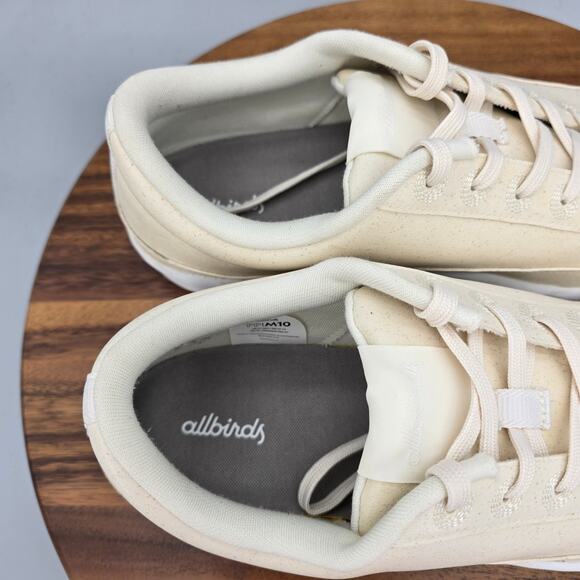 Allbirds Plant Pacers Shoes Mens 10 Cream Natural Lace Up Athletic Sneakers main image 7
